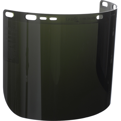 F50 Moulded Faceshield, Polycarbonate, 5.0 Tint PB Rental Co. Ltd.