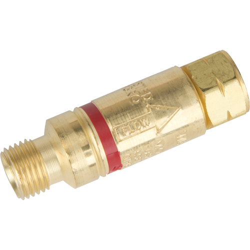 Antiretours pare-flammes - Oxy/gaz combustibles, Gaz combustibles (rouge)/Oxyg&egrave;ne (vert), Style pour chalumeau PB Rental Co. Ltd.