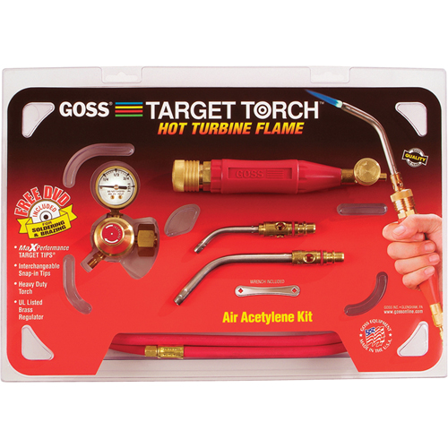 Ensembles de chalumeau pour soudage a&eacute;roac&eacute;tyl&eacute;nique Target PB Rental Co. Ltd.