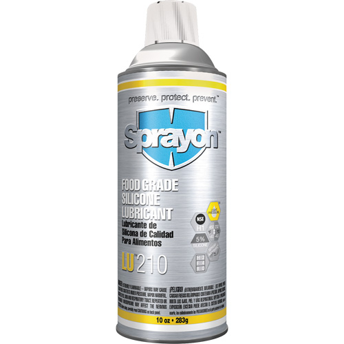 Lubrifiant &agrave; la silicone de cat&eacute;gorie alimentaire LU210, Canette a&eacute;rosol PB Rental Co. Ltd.
