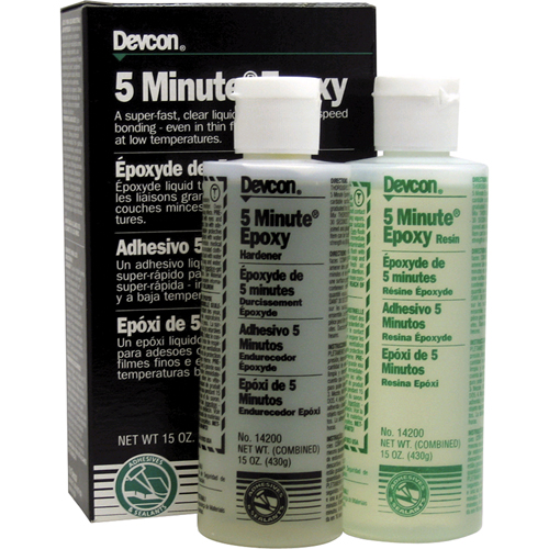 Adh&eacute;sif 5 minutes, 444 ml, Bouteille, Deux composants, Transparent PB Rental Co. Ltd.
