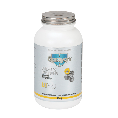 LU620 Anti-Seize Compound, 454 g, Brush Top Bottle, 2200°F (1204°C) Max. Temp PB Rental Co. Ltd.