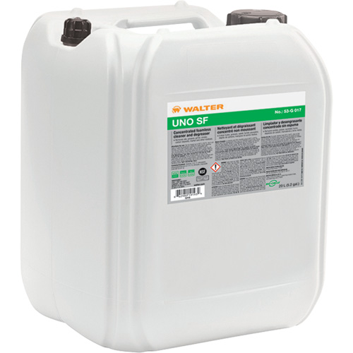 Nettoyant sans mousse Uno S F, Seau PB Rental Co. Ltd.