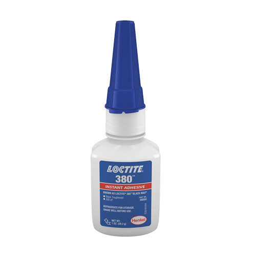 Black Max 380 Toughened Adhesive, Black, Bottle, 1 oz. PB Rental Co. Ltd.