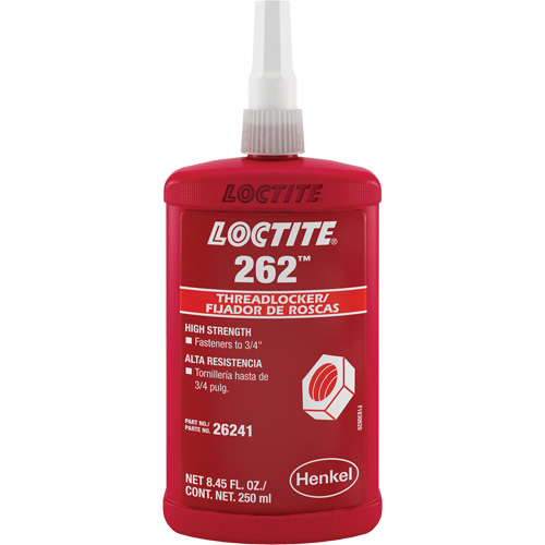 Compos&eacute; de blocage 262, Rouge, &eacute;lev&eacute;, 250 ml, Bouteille PB Rental Co. Ltd.