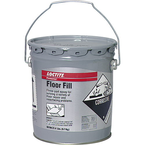 Produit de remplissage pour plancher Fixmaster, Trousse, Gris PB Rental Co. Ltd.