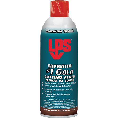 Tapmatic&reg; #1 Gold Cutting Fluids, 11 oz. PB Rental Co. Ltd.