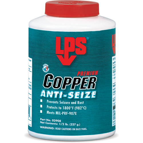 Antigrippant au cuivre, 1 lb, Bouteille, 1800°F (982°C) Temp&eacute;rature max. PB Rental Co. Ltd.