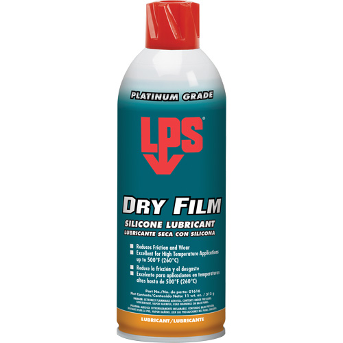Lubrifiant sec &agrave; la silicone, Canette a&eacute;rosol PB Rental Co. Ltd.