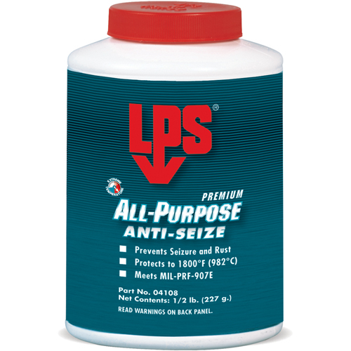 All-Purpose Anti-Seize, 1/2 lbs., Bottle, 1800°F (982°C) Max. Temp PB Rental Co. Ltd.