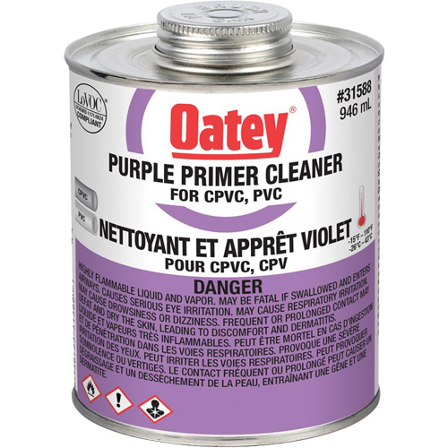 Purple Primer/Cleaner, 946 ml, Brush Top Can PB Rental Co. Ltd.