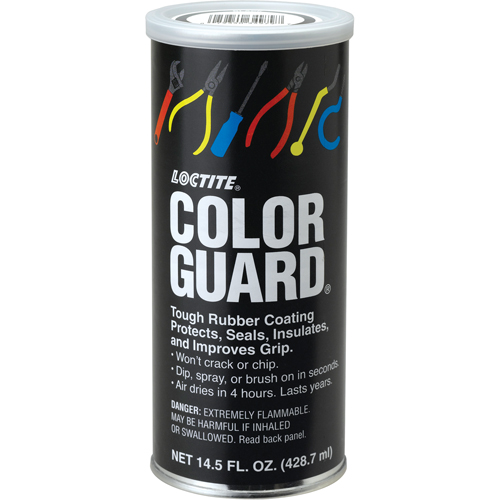 Rev&ecirc;tement de caoutchouc robuste Color Guard, Rouge, 14,5 oz liq., Canette PB Rental Co. Ltd.