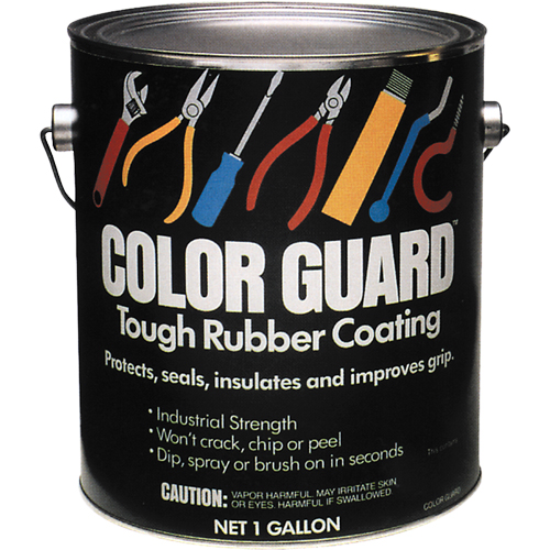 Rev&ecirc;tement de caoutchouc robuste Color Guard, Rouge, Gallon PB Rental Co. Ltd.