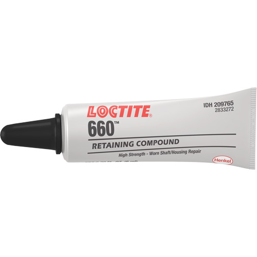 Compos&eacute; de retenue pour r&eacute;paration ajust&eacute; &agrave; la presse Quick Metal 660, 6 ml, Tube, Argent PB Rental Co. Ltd.