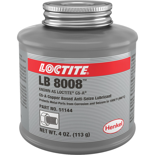 Copper Based Anti-Seize Lubricant, 4 oz., Brush Top Can, 1800°F (982°C) Max Temp. PB Rental Co. Ltd.