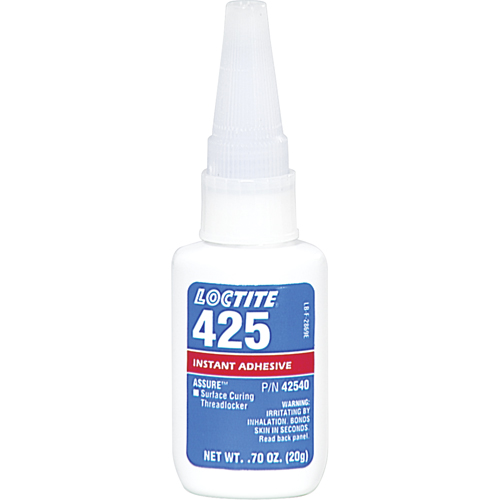 Compos&eacute; de blocage &agrave; s&eacute;chage superficiel Assure 425, Bleu, Moyen, 20 g, Bouteille PB Rental Co. Ltd.