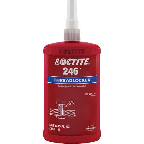 Compos&eacute; de blocage 246 temp&eacute;rature &eacute;lev&eacute;e, Bleu, Moyen, 250 ml, Bouteille PB Rental Co. Ltd.