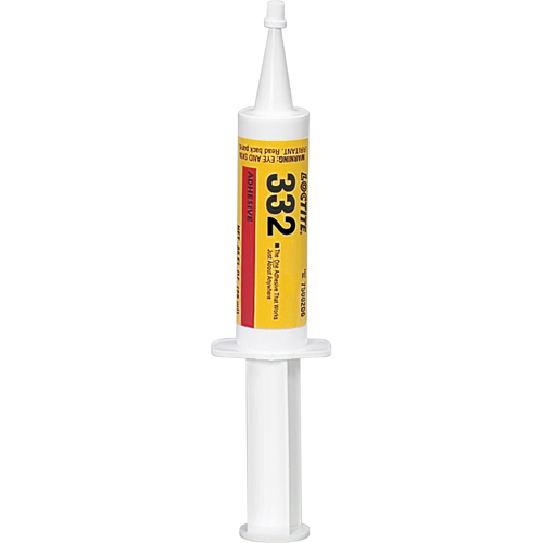 Adh&eacute;sif structurel 332 pour environnements s&eacute;v&egrave;res, 623 g, Seringue, Ambr&eacute;e PB Rental Co. Ltd.