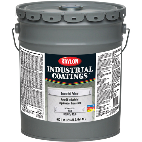 Appr&ecirc;t industriel, 18,9 L, Seau, Rouge oxyde PB Rental Co. Ltd.