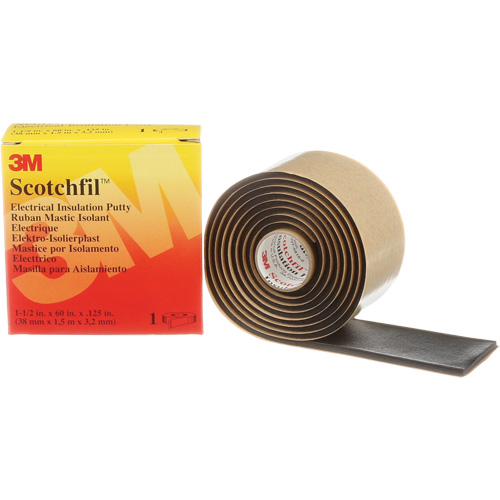 Mastic isolant Scotchfil, Rouleau, Noir PB Rental Co. Ltd.