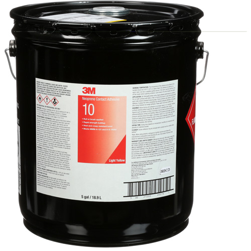Ten Bond Contact Cement, Pail, 5 gal., Yellow PB Rental Co. Ltd.