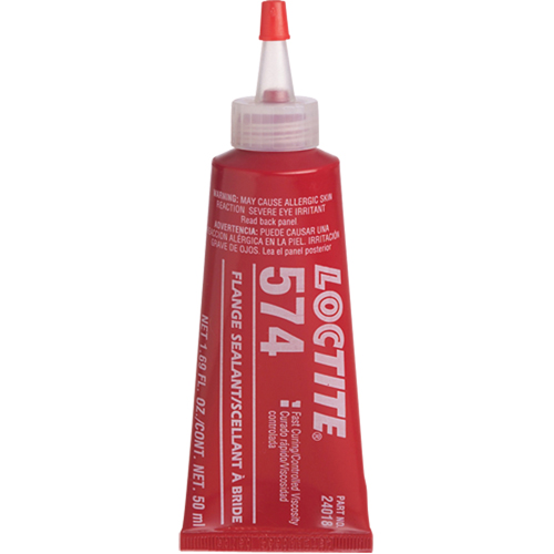 Scellant &agrave; collerettes 574 &agrave; s&eacute;chage rapide, Tube, Orange PB Rental Co. Ltd.