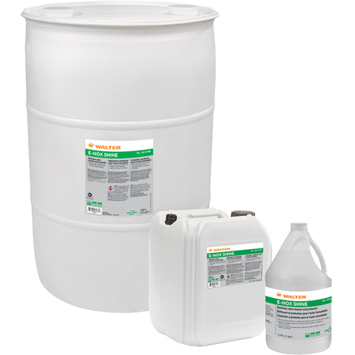 Nettoyant et protecteur de surface en acier inoxydable E-Nox Shine, 20 L, Seau PB Rental Co. Ltd.