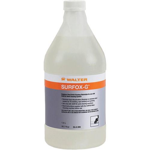 Nettoyant pour soudures SURFOX-G, Bouteille PB Rental Co. Ltd.