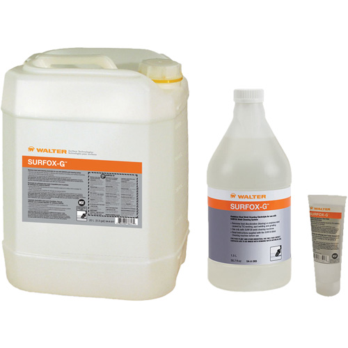 Nettoyant pour soudures SURFOX-G, Cruche PB Rental Co. Ltd.