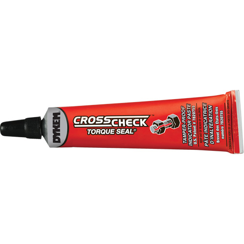 Cross Check Torque Seal&reg; Tamper-Proof Indicator Paste, 1 oz., Tube, Red PB Rental Co. Ltd.
