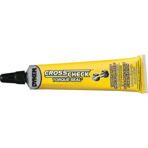 P&acirc;te indicatrice inviolable Cross-Check Torque Seal, 1 liq. oz., Tube, Jaune PB Rental Co. Ltd.