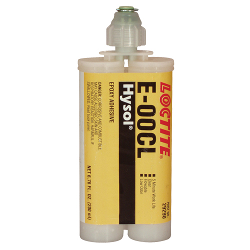 E-00CL Structural Adhesives, 200 ml, Dual Cartridge, Two-Part, Clear PB Rental Co. Ltd.