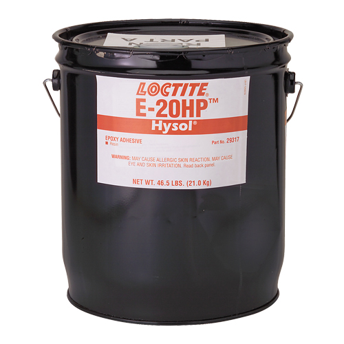 Adh&eacute;sifs structuraux &agrave; s&eacute;chage rapide E-20P, 5 gal., Seau, Deux composants, Blanc PB Rental Co. Ltd.