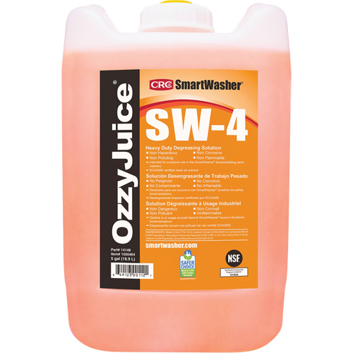 Smartwasher&reg; Industrial Grade Cleaning Solution, Jug PB Rental Co. Ltd.