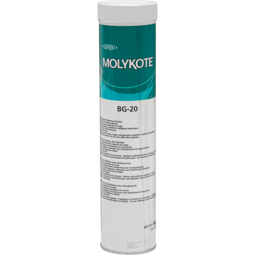 Graisse de roulement haute performance Molykote BG 20, 400 g, Cartouche PB Rental Co. Ltd.