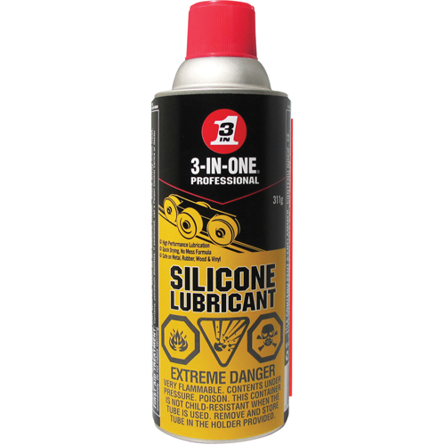 Lubrifiant de silicone 3-IN-1, Canette a&eacute;rosol PB Rental Co. Ltd.