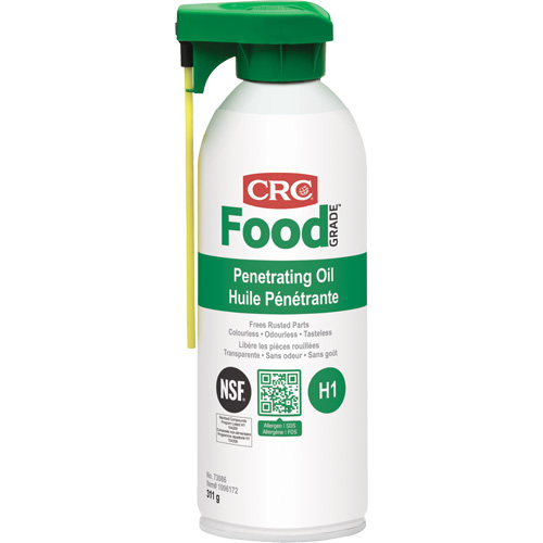 Food Plant Penetrating Oil, Aerosol Can, 312 g PB Rental Co. Ltd.
