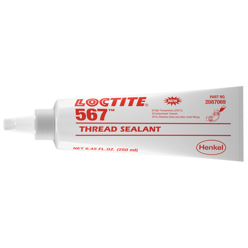 Scellant &agrave; filet haute temp&eacute;rature 567, Tube, 250 ml,  PB Rental Co. Ltd.