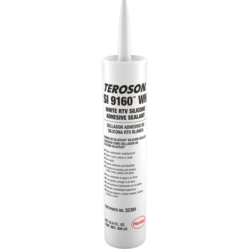 Teroson&reg; SI 9160 Silicone Sealant, Cartridge, White PB Rental Co. Ltd.