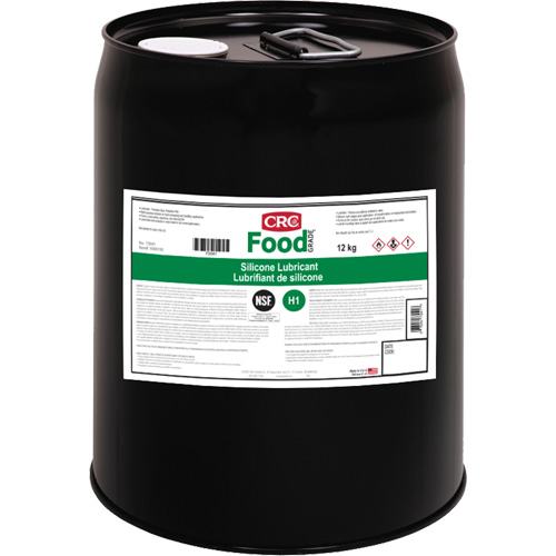 Lubrifiant &agrave; base de silicone pour les usines de transformation alimentaire, Seau PB Rental Co. Ltd.