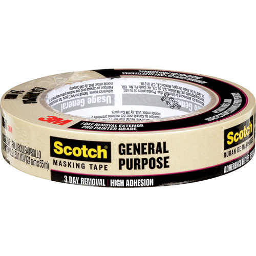 Ruban-cache &agrave; usage g&eacute;n&eacute;ral 2020 Scotch 2020, 24 mm (1") x 55 m (180'), Havane PB Rental Co. Ltd.