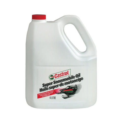 Huile pour motoneige Super deux cycles, 4 L, Cruche PB Rental Co. Ltd.