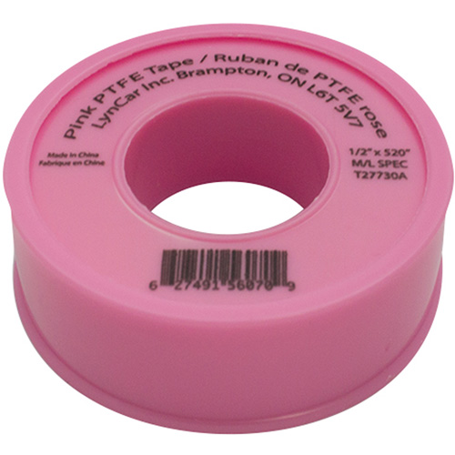 Ruban de Teflon, 520" lo x 1/2" la, Rose PB Rental Co. Ltd.