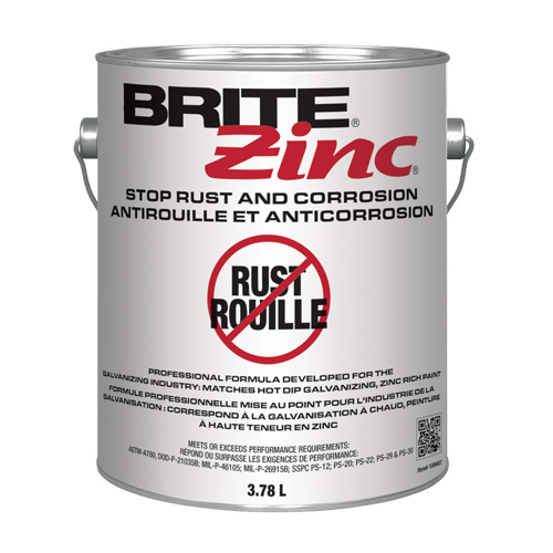 BRITE Zinc&reg; Corrosion Inhibitor, Gallon PB Rental Co. Ltd.
