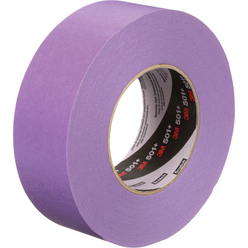 501+ Specialty High-Temperature Masking Tape, 36 mm (1-1/2") x 55 m (180'), Purple PB Rental Co. Ltd.