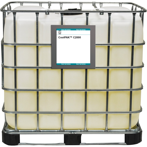 Liquide pour le travail des m&eacute;taux synth&eacute;tique CoolPAK, R&eacute;servoir GRV PB Rental Co. Ltd.