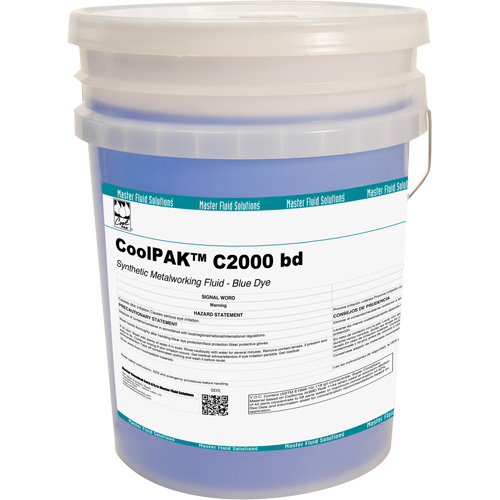 Liquide pour le travail des m&eacute;taux synth&eacute;tique CoolPAK, Seau PB Rental Co. Ltd.