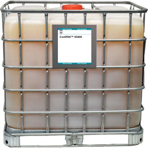 Huile pour le travail des m&eacute;taux semi-synth&eacute;tique pour gros travaux CoolPAK, R&eacute;servoir GRV PB Rental Co. Ltd.