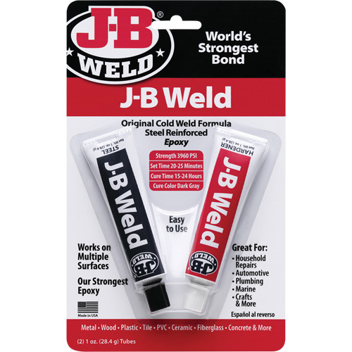 Epoxy, Two-Part, Tube, 2 oz., Grey PB Rental Co. Ltd.