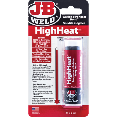HighHeat Epoxy, 2 oz., Stick, Grey PB Rental Co. Ltd.